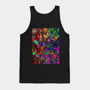 Abstract Colorful Digital Art Design Tank Top